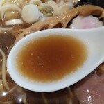 おおぜき中華そば店 - スープの感じ