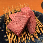 もっちゃん家 - 厚切り上タン（アップ）