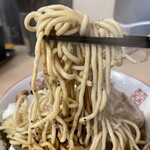 自家製麺 まさき - 【2021.9.25】細麺をカタメで喰らう‼️