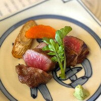 国登録文化財 二木屋 - 鹿児島産黒毛和牛素焼きステーキ