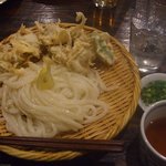 手打うどん すみた - 来たーー！かしわ天ざるが！