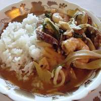 メインダイニング シーホース - 海の幸　タイ国風カレー