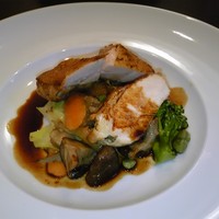 Restaurant AKIOKA pere et fils - 本日のメイン（鶏のロースト）