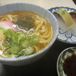 鯖ずしとうどんセット