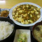 中華飯店　紅蘭 - マーボ定食　680円