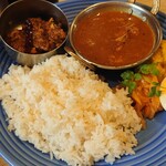 Irori Matsumoto - あいがけカレー 1,200円