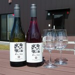 信州たかやまワイナリー - なっちょとオリジナルグラス