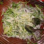 ヴィノヴィータ - 水菜のサラダ