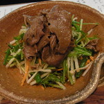 牛肉と野菜のサラダ