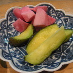 手打ち蕎麦処 火群 - 漬物