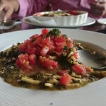  トラットリア ヴィーノ・ヴィーノ - ジェノベーゼのトロフィエ