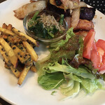 喫茶ことり - ・鶏と茄子の柚子こしょう風味