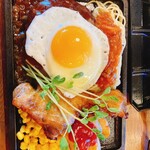 北中バーグ - 料理写真: