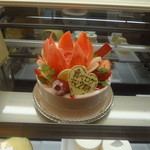 パティスリーメリクリ - 2012/11　食べログ２周年記念ケーキ