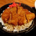 一寸亭 - ハーフカツ丼  460円税込