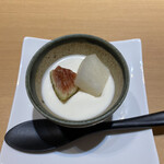 高志の恵み 玄 - 蕎麦のブラマンジェ　県産の梨と無花果