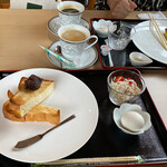 みやコーヒー - モーニングBセット　小倉トースト