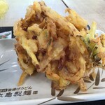 Marugame Seimen - 野菜かき揚げ(2021.8.31)