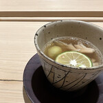 すし宮川  - キンキ タチ 舞茸