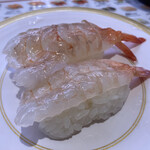 かっぱ寿司 - 極鮮生海老。110円皿