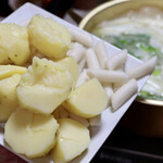 釜山 - じゃがいもとトッポギたっぷり