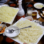 釜山 - 〆はうどんとラーメン