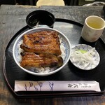 八舟 - うな丼　中　大盛り　1,815円