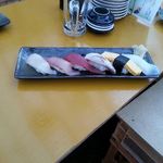 復興居酒屋がんばっぺし - 2012.11.11　新メニューのお寿司！三日前の要予約です。