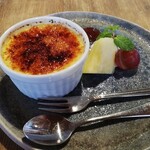 旅人カフェ ぐりーちね - カタラーナ　アイスブリュレ