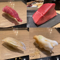川崎 鮨 よこ田 - 鮨と天冨良【特上】会席 （17,800円）税込+※サービス料10％【令和3年09月24日撮影】