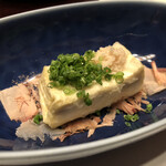 由布院 玉の湯 - 揚げ豆腐、鰹節が力強くて何気に旨い