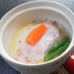 割烹 ささ川 - 煮物：玉地蒸し