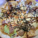 CONA - ランチピザ：照焼きハンバーグはトッピングの刻み海苔が意外といけます。