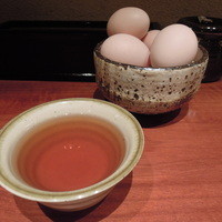 銀平 北新地店 - 卵とお茶