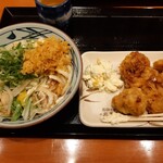 丸亀製麺 - タル鶏天ぶっかけ690円