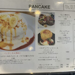 バースブック珈琲 国府店 - パンケーキメニュー