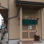 手打ちうどん おがわ - 店舗入口