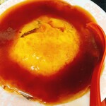 松華亭 - 醤油味の天津飯