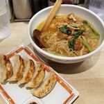 よってこや - たべてこラーメン＋餃子