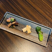 焼肉うしごろ 銀座並木通り店 - 季節のナムル盛り合わせ