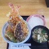 お食事処 冨がし - ◆「天丼」豪華さにびっくり！