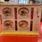 赤湯ラーメン 龍上海 - メニュー