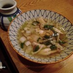 蕎麦切 森の - 鴨団子汁