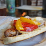 ワイルドローズマリーガーリックホットドッグ