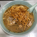 千代田しらかばラーメン - ネギ味噌チャーシュー麺