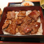 神戸牛炭火焼肉 大島屋 - ランチ 焼肉重 1,100円