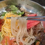 韓国酒膳 ファチェ - 冷麺の麺