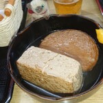 串カツ えびす - おでん（焼豆腐　平天）