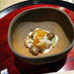 新町あだち - シャインマスカットの白和え