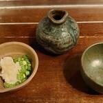 天手古舞 - 辛味大根そばの薬味